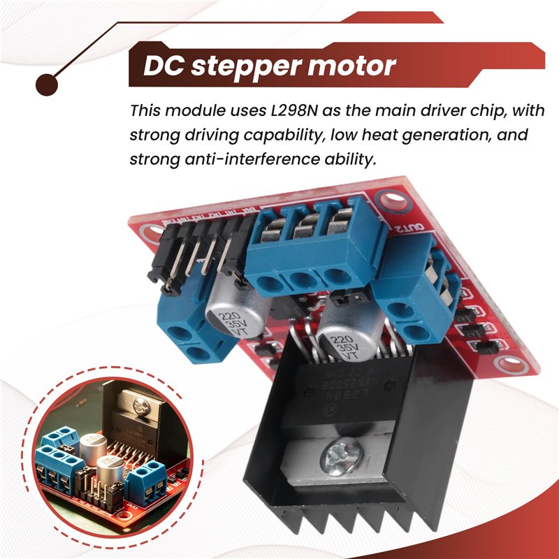 Modul AED7-L298N Dual H-Bridge - L298N Motor Driver ulasan dan harga