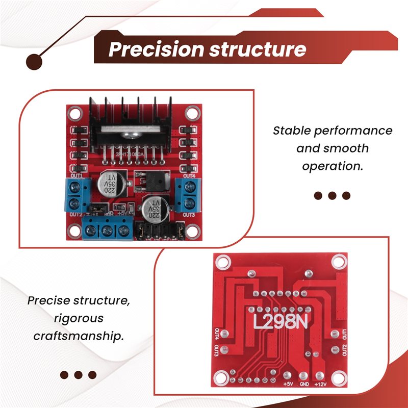 Modul AED7-L298N Dual H-Bridge - L298N Motor Driver ulasan dan harga