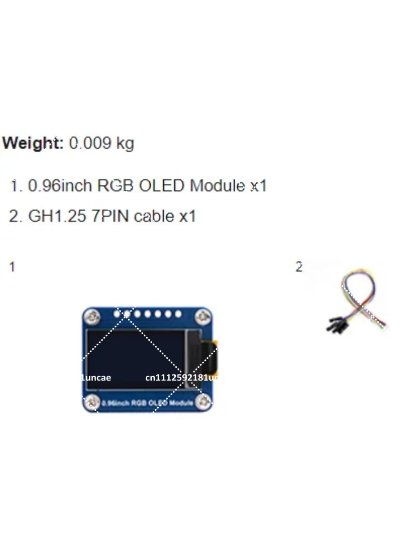 Modul Layar OLED RGB 0,96 inci - Oled Display Module ulasan dan harga