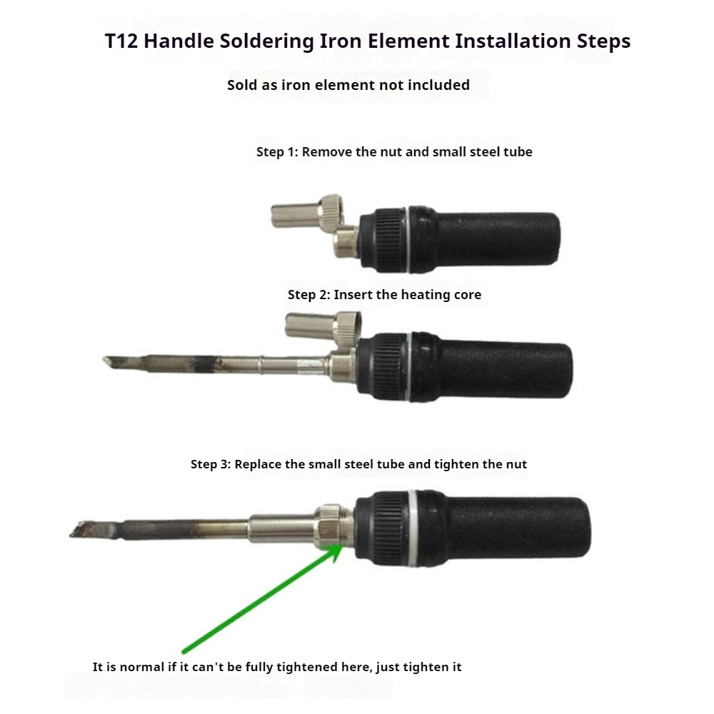 Kit Soldering Iron Digital T12 - Soldering Iron Kit ulasan dan harga